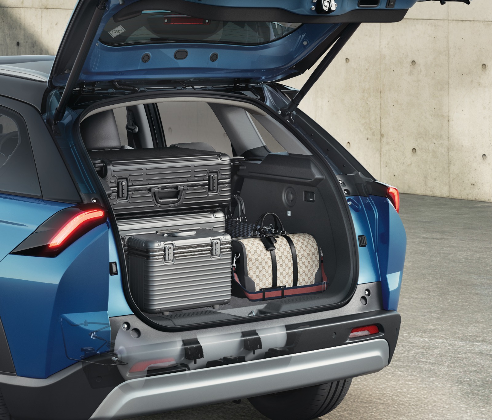 Smart Powered Tailgate with Gesture Control